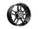 Fuel Wheels Typhoon Matte Black 8-Lug Wheel; 22x12; -44mm Offset (07-10 Sierra 2500 HD)