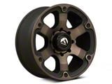 Fuel Wheels Beast Matte Black Double Dark Tint 8-Lug Wheel; 18x9; 1mm Offset (20-25 Sierra 3500 HD SRW)