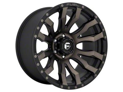 Fuel Wheels Blitz Matte Black Double Dark Tint 8-Lug Wheel; 20x10; -18mm Offset (07-10 Sierra 3500 HD SRW)