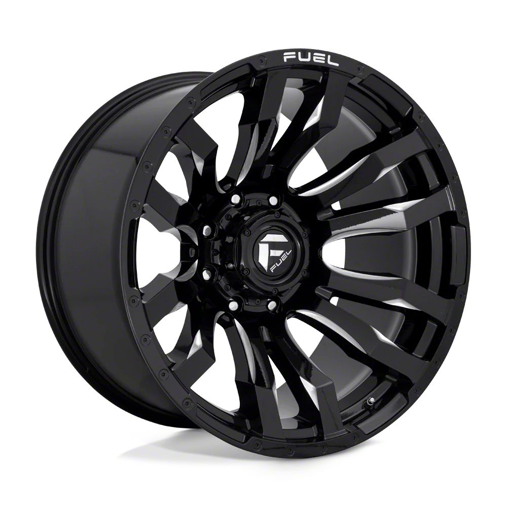 Fuel Wheels Sierra 3500 Clash Matte Black Double Dark Tint 8-Lug Wheel ...