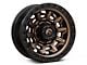 Fuel Wheels Covert Matte Bronze with Black Bead Ring 8-Lug Wheel; 20x10; -18mm Offset (20-24 Sierra 3500 HD SRW)