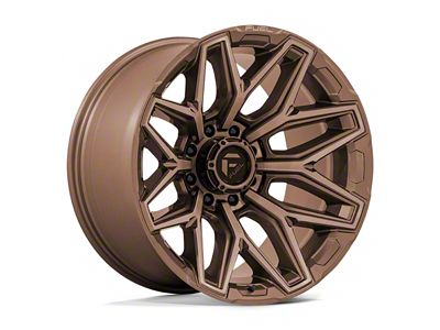 Fuel Wheels Flux Platinum Bronze 8-Lug Wheel; 20x10; -18mm Offset (07-10 Sierra 3500 HD SRW)