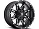 Fuel Wheels Lethal Matte Black Milled 8-Lug Wheel; 20x9; 20mm Offset (20-25 Sierra 3500 HD SRW)