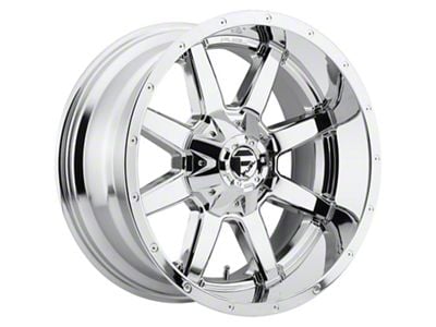 Fuel Wheels Maverick Chrome 8-Lug Wheel; 20x10; -18mm Offset (07-10 Sierra 3500 HD SRW)