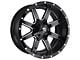 Fuel Wheels Maverick Gloss Black Milled 8-Lug Wheel; 18x9; 20mm Offset (07-10 Sierra 3500 HD SRW)