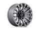 Fuel Wheels Quake Platinum 8-Lug Wheel; 20x9; 1mm Offset (20-24 Sierra 3500 HD SRW)