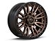 Fuel Wheels Rebel Matte Bronze 8-Lug Wheel; 20x9; 1mm Offset (20-24 Sierra 3500 HD SRW)