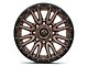 Fuel Wheels Rebel Matte Bronze 8-Lug Wheel; 20x9; 1mm Offset (07-10 Sierra 3500 HD SRW)