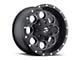 Fuel Wheels Revolver Matte Black Milled 8-Lug Wheel; 18x9; -12mm Offset (07-10 Sierra 3500 HD SRW)