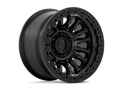 Fuel Wheels Rincon Beadlock Blackout 8-Lug Wheel; 20x10; -48mm Offset (07-10 Sierra 3500 HD SRW)
