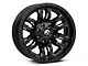 Fuel Wheels Sledge Gloss Black Milled 8-Lug Wheel; 18x9; 1mm Offset (07-10 Sierra 3500 HD SRW)