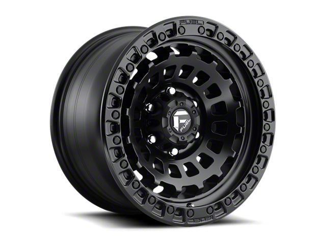 Fuel Wheels Zephyr Matte Black 8-Lug Wheel; 18x9; -12mm Offset (20-24 Sierra 3500 HD SRW)