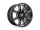 Fuel Wheels Zephyr Matte Black 8-Lug Wheel; 17x9; -12mm Offset (07-10 Sierra 3500 HD SRW)