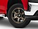 Fuel Wheels Beast Matte Black Double Dark Tint 6-Lug Wheel; 18x9; 19mm Offset (19-24 Silverado 1500)