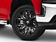 Fuel Wheels Blitz Gloss Black Milled 6-Lug Wheel; 22x10; -18mm Offset (19-24 Silverado 1500)