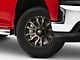 Fuel Wheels Blitz Matte Black Double Dark Tint 6-Lug Wheel; 18x9; -12mm Offset (19-24 Silverado 1500)