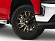 Fuel Wheels Blitz Matte Black Double Dark Tint 6-Lug Wheel; 18x9; 20mm Offset (19-24 Silverado 1500)