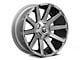 Fuel Wheels Contra Platinum Brushed Gunmetal 6-Lug Wheel; 20x9; 19mm Offset (19-24 Silverado 1500)
