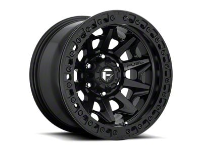 Fuel Wheels Covert Beadlock Matte Black 6-Lug Wheel; 17x9; -15mm Offset (19-24 Silverado 1500)