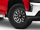 Fuel Wheels Covert Matte Gunmetal with Black Bead Ring 6-Lug Wheel; 18x9; -12mm Offset (19-24 Silverado 1500)