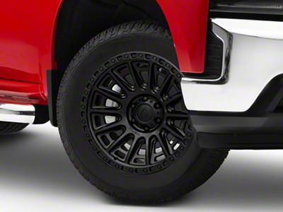 Fuel Wheels Cycle Blackout 6-Lug Wheel; 20x9; 1mm Offset (19-25 Silverado 1500)