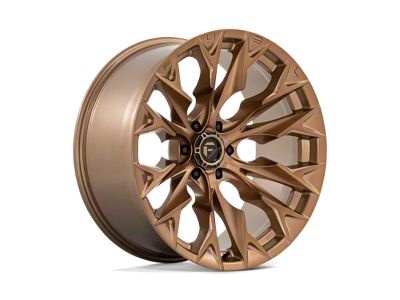 Fuel Wheels Flame Platinum Bronze 6-Lug Wheel; 22x10; -18mm Offset (19-24 Silverado 1500)