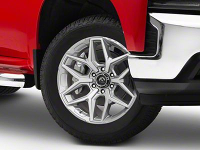 Fuel Wheels Flux Platinum 6-Lug Wheel; 20x9; 1mm Offset (19-24 Silverado 1500)