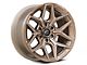 Fuel Wheels Flux Platinum Bronze 6-Lug Wheel; 18x9; 1mm Offset (19-24 Silverado 1500)