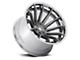 Fuel Wheels Fusion Forged Burn Platinum with Chrome Lip 6-Lug Wheel; 22x10; -18mm Offset (19-24 Silverado 1500)