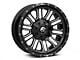 Fuel Wheels Hardline Gloss Black Milled 6-Lug Wheel; 18x9; 20mm Offset (19-24 Silverado 1500)