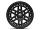 Fuel Wheels Nitro Matte Black 6-Lug Wheel; 20x9; 20mm Offset (19-25 Silverado 1500)