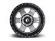 Fuel Wheels Podium Matte Gunmetal 6-Lug Wheel; 18x9; 1mm Offset (19-24 Silverado 1500)