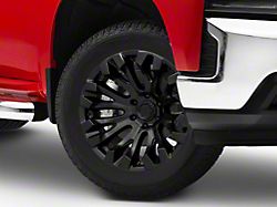 Fuel Wheels Quake Blackout 6-Lug Wheel; 20x10; -18mm Offset (19-25 Silverado 1500)