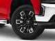 Fuel Wheels Rebar Gloss Black Milled 6-Lug Wheel; 20x10; -18mm Offset (19-24 Silverado 1500)
