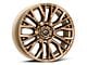 Fuel Wheels Rebar Platinum Bronze Milled 6-Lug Wheel; 17x9; -12mm Offset (14-18 Silverado 1500)