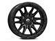 Fuel Wheels Rebel Matte Black 6-Lug Wheel; 17x9; 1mm Offset (19-24 Silverado 1500)