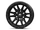 Fuel Wheels Rebel Matte Black 6-Lug Wheel; 17x9; 1mm Offset (19-24 Silverado 1500)