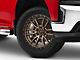 Fuel Wheels Rebel Matte Bronze 6-Lug Wheel; 20x9; 1mm Offset (19-24 Silverado 1500)