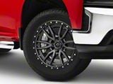 Fuel Wheels Rebel Matte Gunmetal 6-Lug Wheel; 20x10; -18mm Offset (19-25 Silverado 1500)