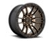 Fuel Wheels Rebel Textured Bronze 6-Lug Wheel; 17x9; 1mm Offset (19-25 Silverado 1500)