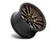 Fuel Wheels Rebel Textured Bronze 6-Lug Wheel; 17x9; 1mm Offset (19-25 Silverado 1500)