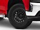 Fuel Wheels Rincon Matte Black with Gloss Black Lip 6-Lug Wheel; 18x9; 1mm Offset (19-24 Silverado 1500)