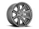 Fuel Wheels Rogue Platinum Brushed Gunmetal 6-Lug Wheel; 20x9; 1mm Offset (19-24 Silverado 1500)