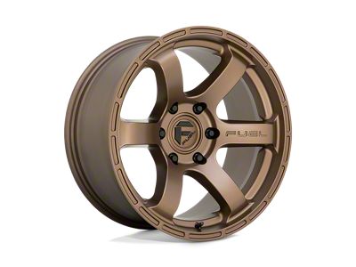 Fuel Wheels Rush Matte Bronze 6-Lug Wheel; 18x9; 1mm Offset (19-24 Silverado 1500)