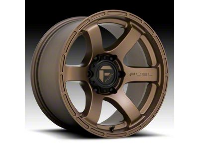 Fuel Wheels Rush Matte Bronze 6-Lug Wheel; 18x9; 20mm Offset (19-24 Silverado 1500)