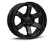 Fuel Wheels Rush Satin Black 6-Lug Wheel; 17x9; -12mm Offset (19-24 Silverado 1500)