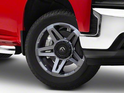 Fuel Wheels SFJ Matte Gunmetal 6-Lug Wheel; 20x9; 1mm Offset (19-24 Silverado 1500)