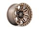 Fuel Wheels Syndicate Full Matte Bronze 6-Lug Wheel; 17x9; 1mm Offset (14-18 Silverado 1500)