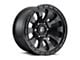 Fuel Wheels Tactic Matte Black 6-Lug Wheel; 17x9; -12mm Offset (19-25 Silverado 1500)