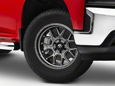 Fuel Wheels Tech Matte Anthracite 6-Lug Wheel; 18x9; 20mm Offset (19-24 Silverado 1500)